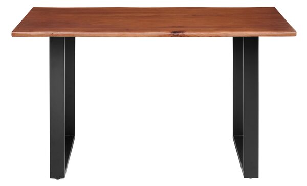JÍDELNÍ STŮL, akácie, černá, barvy vlašských ořechů, 140/80/76 cm P & B - Online Only jídelní stoly, Online Only