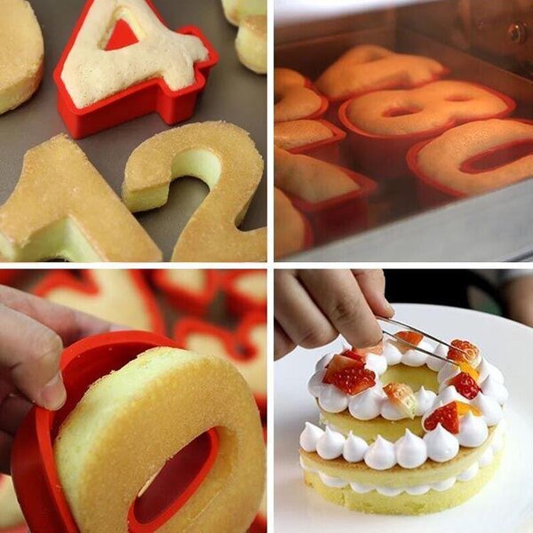 Silikonová forma na pečení číslo - 0