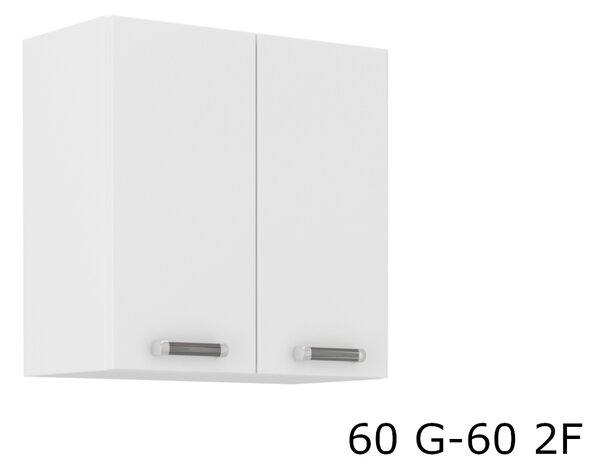 Kuchyňská skříňka horní dvoudveřová OMEGA 60 G-60 2F, 60x60x31, bílá