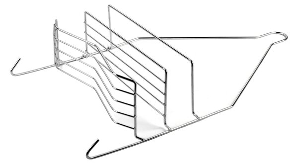 Bathlab Koupelnová polička CARL SILVER 25x45,5 cm stříbrná