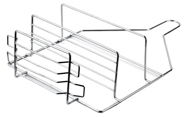 Bathlab Koupelnová polička CARL SILVER 23x41,5 cm stříbrná