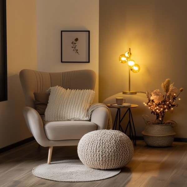 Brilagi - LED Stolní lampa MILLA 4xG9/3W/230V zlatá