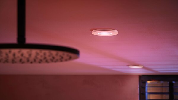 Hue Xamento recessed podhledové LED svítidlo 1x4,2W, 2000-6500K, IP44, bílá