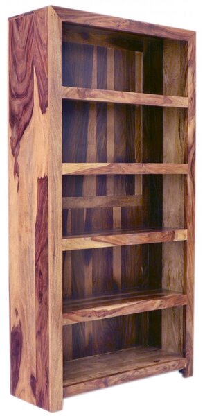 Knihovna 90x180x35 Kali z indického masivu palisandr