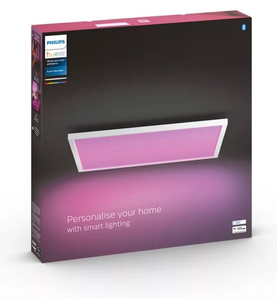 Hue Surimu přisazený LED panel SQ (čtverec) 60x60cm, nastavitelné bílé/barevné světlo