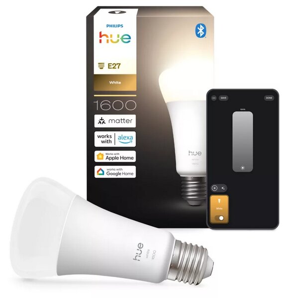 Hue W 1600 smart žárovka A67 E27, 13,5W, 1600lm, teplá bílá