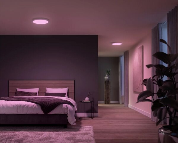 Hue Surimu přisazený LED panel RD (kulatý) O 39,5 cm, nastavitelné bílé/barevné světlo