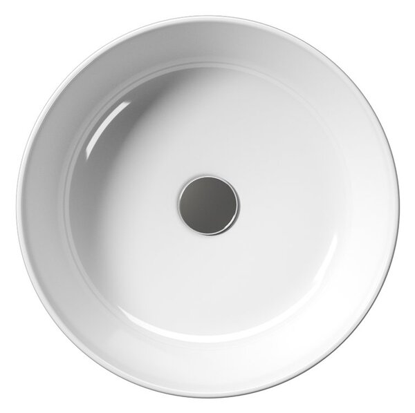 GSI Sapho, KUBE X keramické umyvadlo na desku prùmìr 45 cm, bílá ExtraGlaze