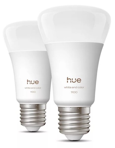 Hue WCA 810 smart žárovka A60 E27, 8,1W, 1100lm (2ks)