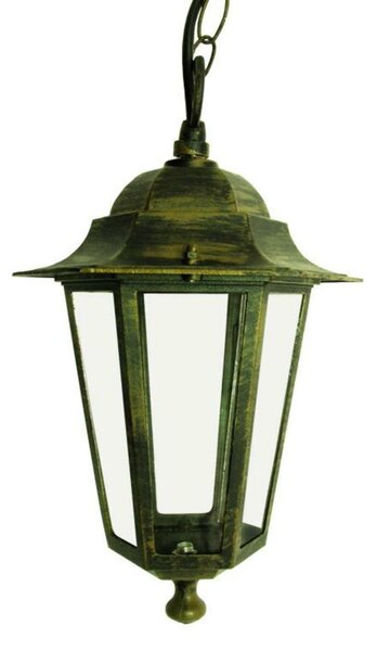 ACA Lighting Garden lantern venkovní závěsné svítidlo HI6025GB