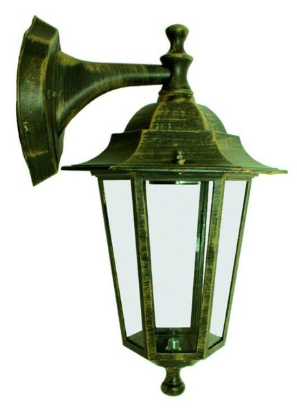 ACA Lighting Garden lantern venkovní nástěnné svítidlo HI6022GB