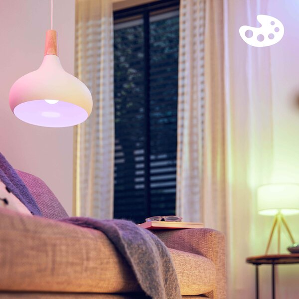 WiZ Smart LED Kulová žárovka 11 W (ekv. 75 W) 1055lm 2200-6500K G95 E27