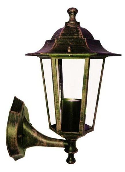 ACA Lighting Garden lantern venkovní nástěnné svítidlo HI6021R