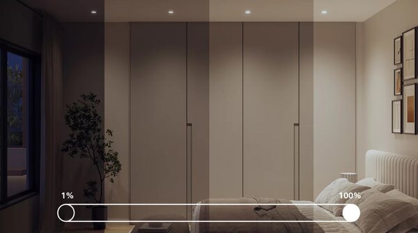 Philips LED bodové svítidlo GU10, sada s RGB žárovkou, bílá, 3 režimy