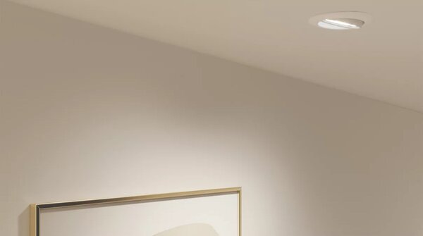 Philips LED bodové svítidlo GU10, sada s RGB žárovkou, bílá, 3 režimy