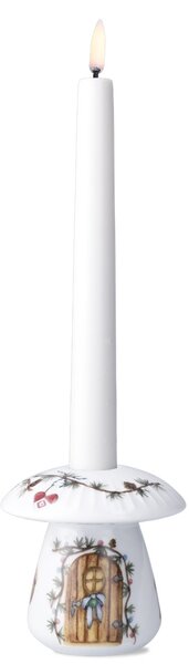 Kähler Design Porcelánový svícen Hammershøi Christmas Mushroom - 9 cm KD597