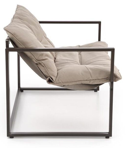 Zahradní nábytek Shadx (černá + cappuccino)