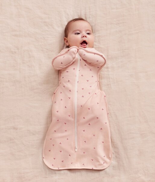 Zavinovačka Swaddle UP – velikost S – růžová višně – 1. ETAPA – TOG 1