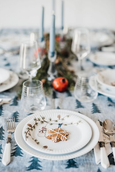 Dezertní talíř Hammershøi Christmas 22 cm