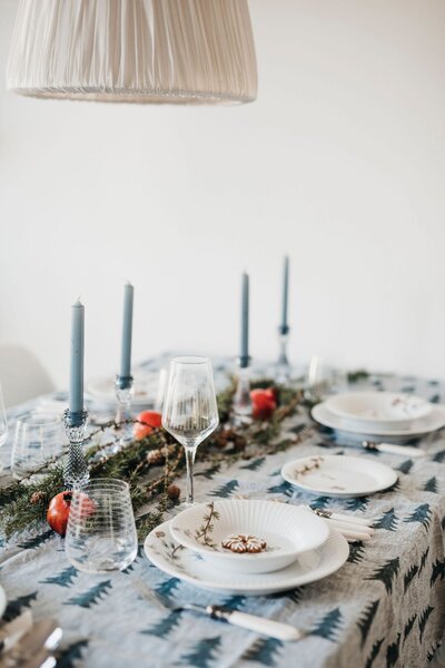 Hluboký talíř Hammershøi Christmas 21 cm