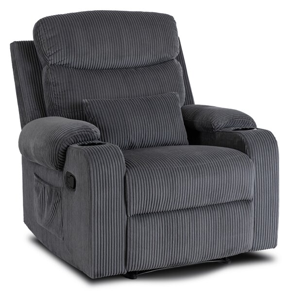 Polohovací křeslo Trigesimo (šedá). Akce -20%