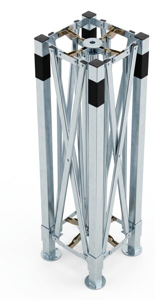 JAKS Nůžkový stan PREMIUM QUALITY šedý 3 × 4,5 m