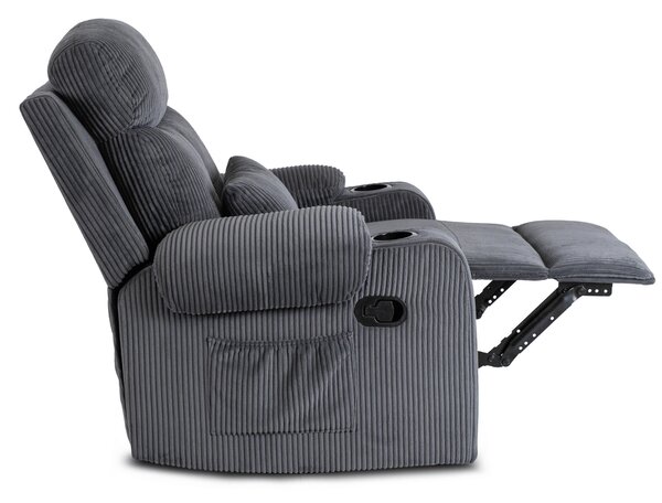 Polohovací křeslo Trigesimo (šedá). Akce -20%