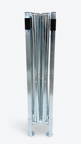 JAKS Nůžkový stan PREMIUM QUALITY šedý 3 × 4,5 m