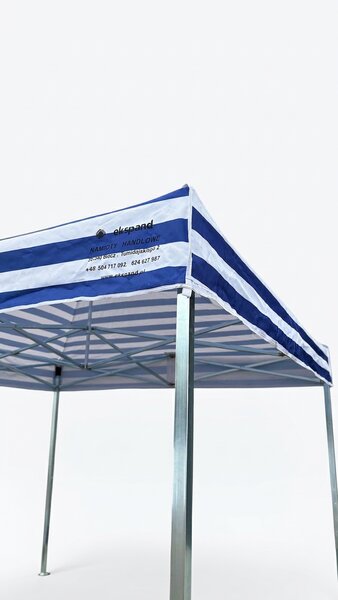 JAKS Nůžkový stan PREMIUM QUALITY šedý 3 × 4,5 m