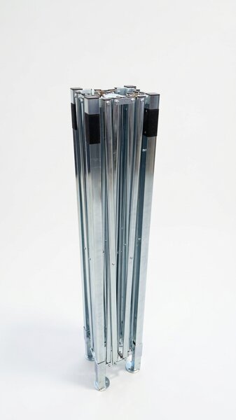JAKS Nůžkový stan PREMIUM QUALITY šedý 3 × 4,5 m