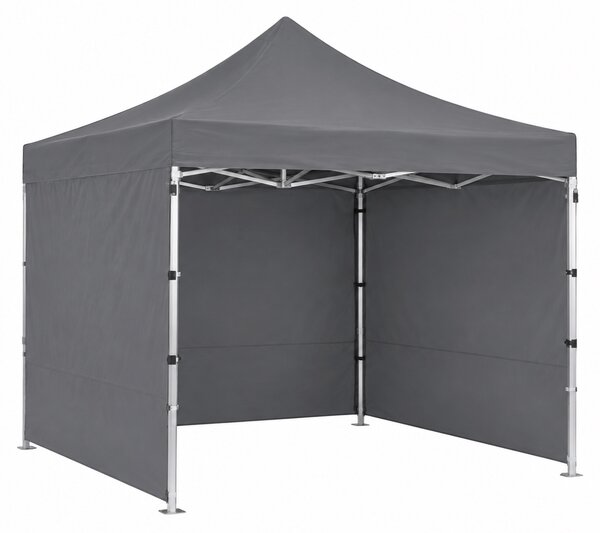 JAKS Nůžkový stan PREMIUM QUALITY šedý 3 × 3 m