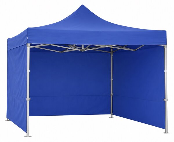 JAKS Nůžkový stan PREMIUM QUALITY modrý 3 × 3 m
