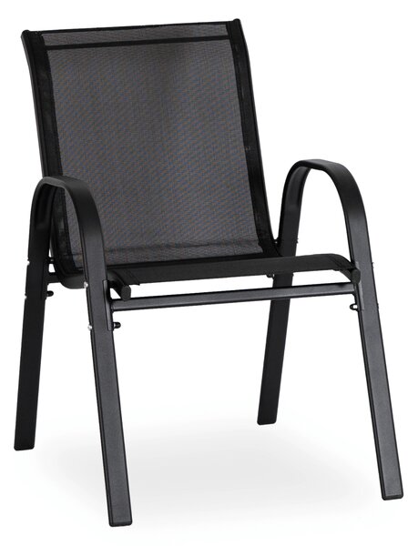 Zahradní set Magro (černá) (pro 4 osoby). Akce -10%