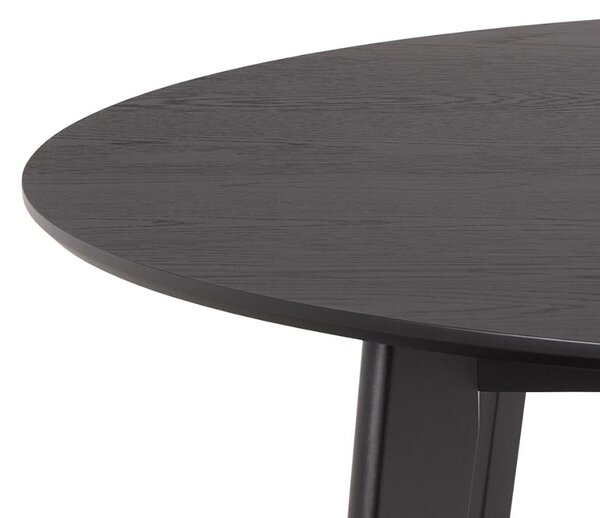 Actona Kulatý jídelní stůl Roxby 120 cm černý