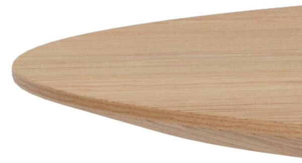 Actona Kulatý jídelní stůl Soli 120 cm dub přírodní/kašmírový