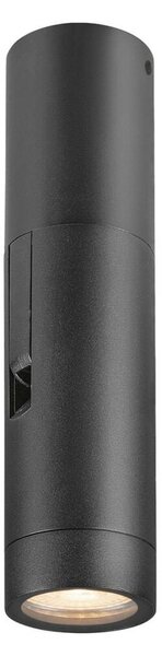 BIG WHITE SLV S-TUBE nástěnné přisazené svítidlo, kulaté, GU10, 1x max. 10 W, černá 1007653