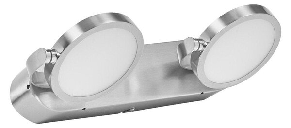 Chytré LED koupelnové světlo IP44 2 x ROUND, laditelná bílá
