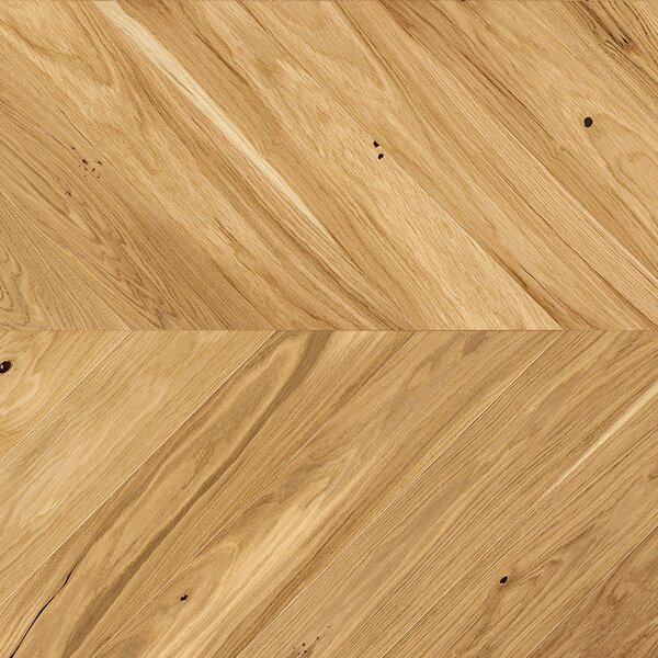 Třívrstvá dřevěná podlaha Barlinek - DUB CARAMEL CHEVRON - 1WV000001
