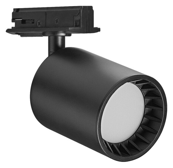 Chytré LED kolejnicové svítidlo OSAKA, černé, laditelná bílá