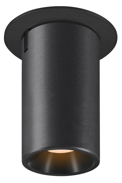 BIG WHITE SLV NUMINOS PROJECTOR M stropní zápustné svítidlo 2700 K, 20d, válcové, černé/černé 1006975