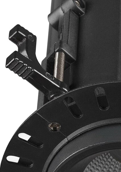 BIG WHITE SLV NUMINOS PROJECTOR S stropní zápustné svítidlo 2700 K, 40d, válcové, černé/černé 1006924