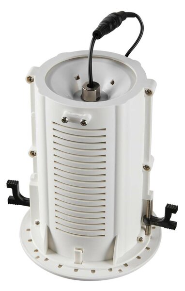 BIG WHITE SLV NUMINOS PROJECTOR M stropní zápustné svítidlo, 2700 K, 20d, válcové, bílé/chrom 1006986