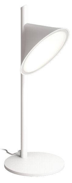 Axolight Orchid, bílá stolní lampa se stmívačem, 7W LED 2700/3000K, výška 49cm