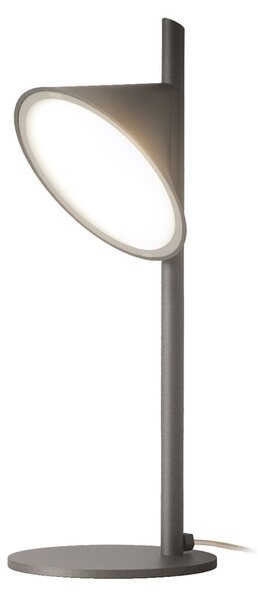 Axolight Orchid, antracitová stolní lampa se stmívačem, 6,5W LED 3000K, výška 49cm