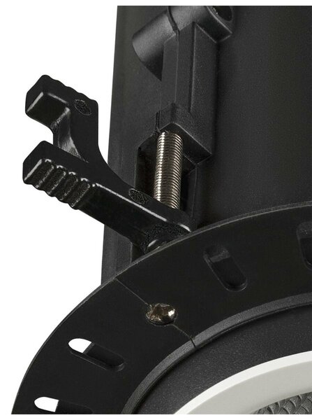 BIG WHITE SLV NUMINOS PROJECTOR M stropní zápustné svítidlo, 2700 K, 20d, válcové, černé/bílé 1006976