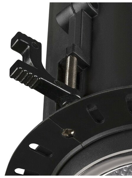 BIG WHITE SLV NUMINOS PROJECTOR M stropní zápustné svítidlo, 2700 K, 40d, válcové, černé/chrom 1006980