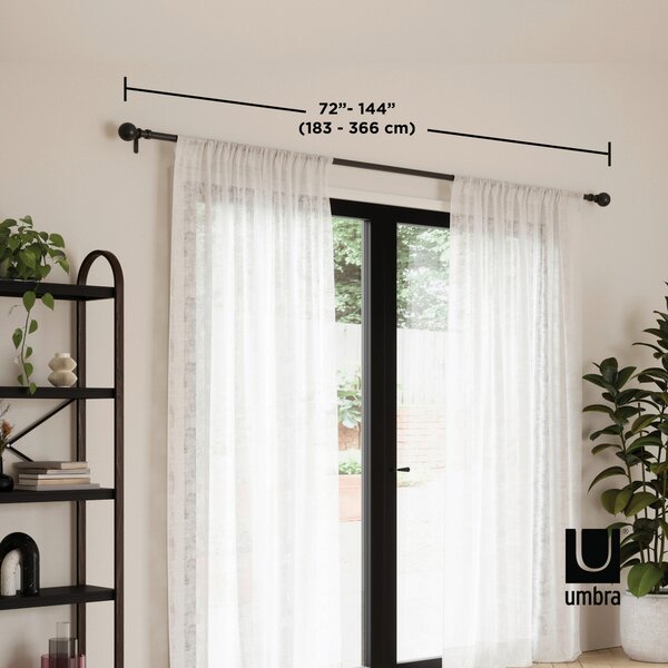 TYČ NA ZÁVĚSY 382 cm Umbra - Online Only závěsy & záclony, Online Only