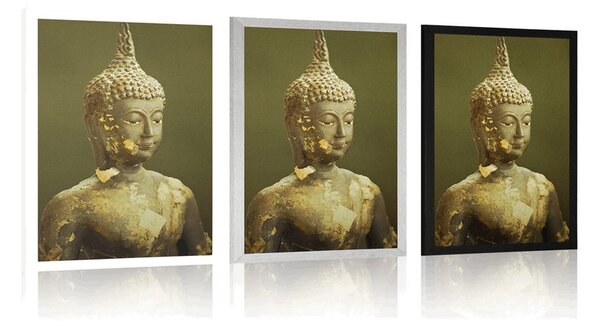 Plakát Buddha a jeho odraz