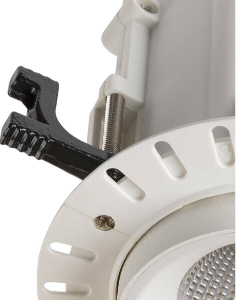 BIG WHITE SLV NUMINOS PROJECTOR S stropní zápustné svítidlo, 3000 K, 20d, válcové, bílé/bílé 1006949