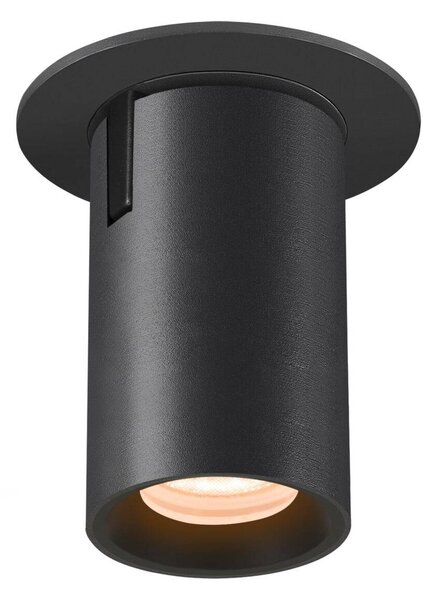 BIG WHITE SLV NUMINOS PROJECTOR XS stropní zápustné svítidlo 2700 K, 55d, válcové, černé/černé 1006873
